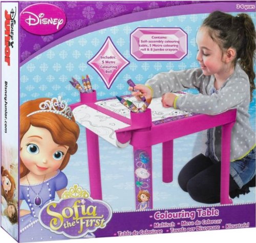 Disney Sofia The First Kids Activity Drawing Table Colouring Desk