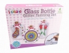 Glass Bottle Glitter Painting Set