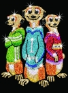 Sequin Art Rascals Meerkats 1008