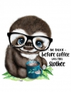 Mini Coffee Sloth