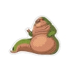 SINGLE STICKER + CRYSTALS - 075 - Jabba the Hutt