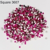 Square Crystal 3607