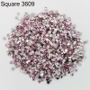 Square Crystal 3609