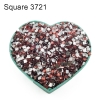 Square Crystal 3721