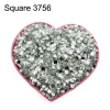 Square Crystal 3756