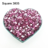 Square Crystal 3805