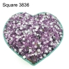 Square Crystal 3836