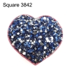 Square Crystal 3842