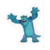 SINGLE STICKER + CRYSTALS - 047 - Sulley